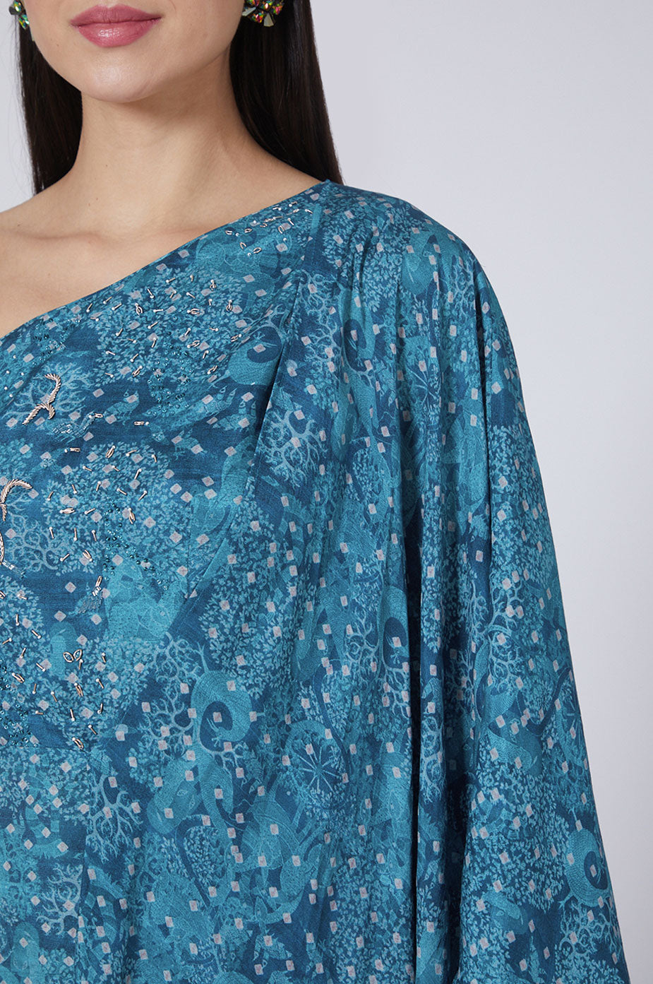 CARIA(TEAL MADHUBANI)